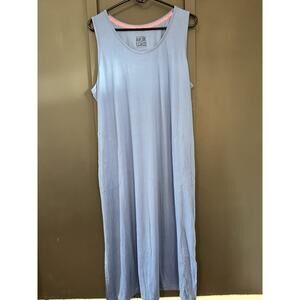 MUK LUKS Sleeveless Maxi Dress With Pockets - Super Soft Women’s Size XL